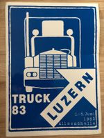 Abziehbild, Sticker, Kleber v. Truck 83