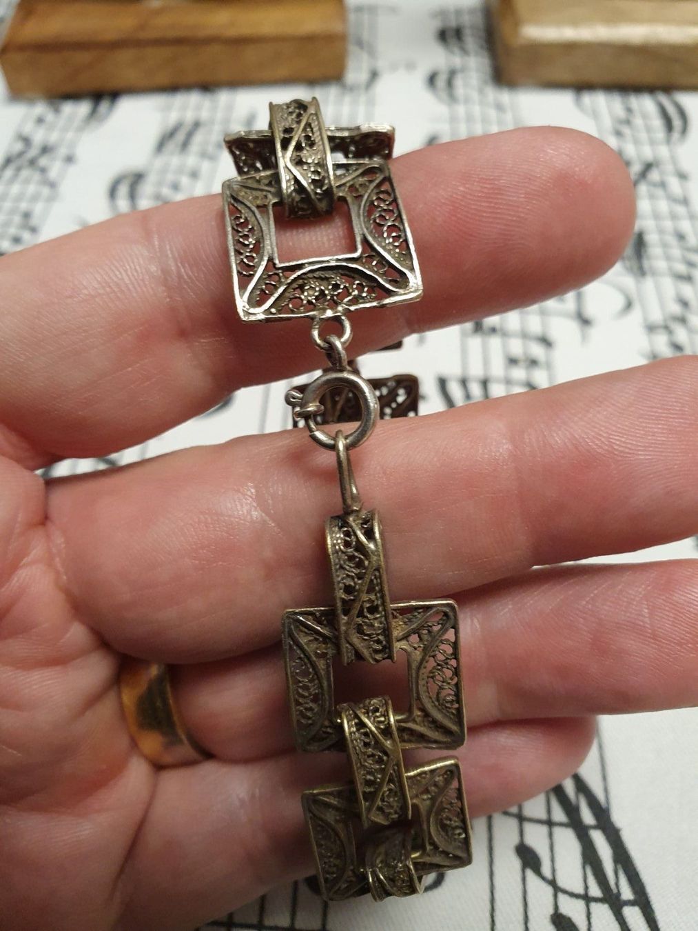 Armbänder & -reifen: Jugendstil Designer Armband Silber 😍 – Gebraucht aus Wohlen AG von palmsprings 2