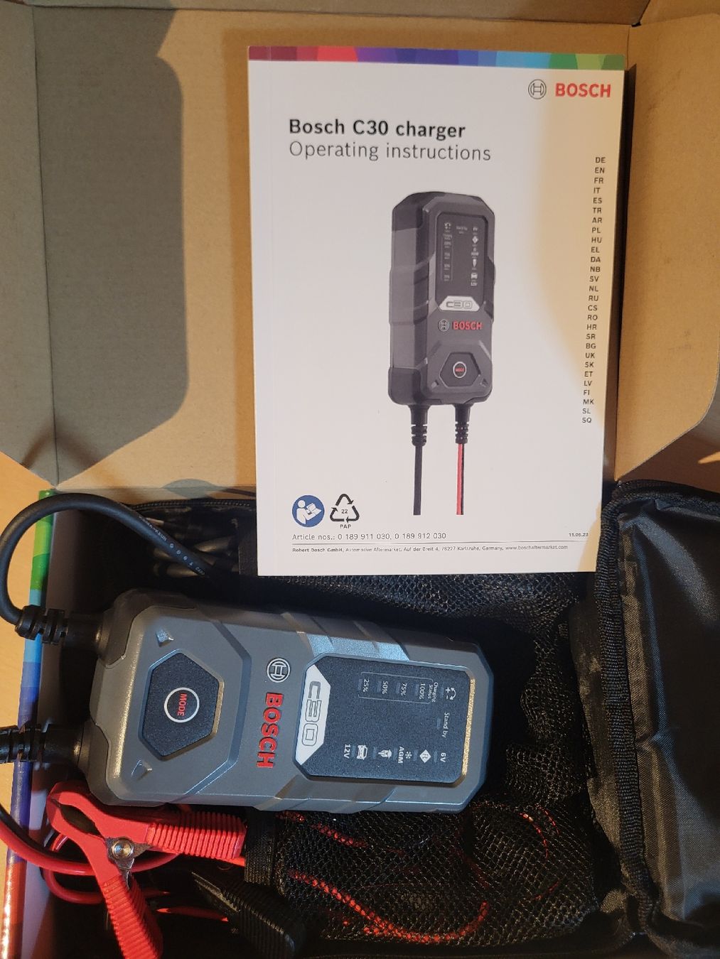 Bosch Caricabatterie: Chargeur pour batterie Bosch C-30 – Nuovo (secondo la descrizione) da Servion venduto da lu.pasche 2
