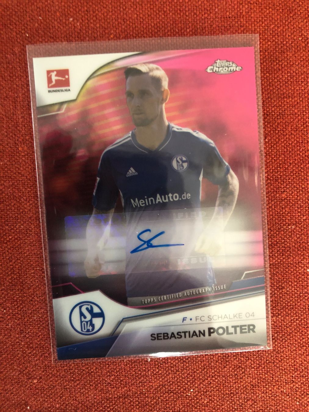 Topps Carte collezionabili: Topps Chrome Sebastian Polter Autogramm /150 – Usato da Wangenried venduto da Garagara