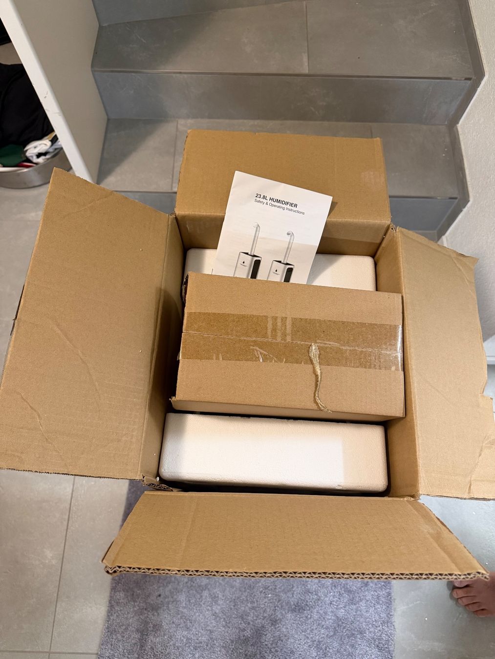 Umidificatori d'aria: Luftbefeuchter 23.8L weiss, neu, ungeöffnet – Nuovo e nell'imballaggio originale da Embrach venduto da ber_8fgp 2
