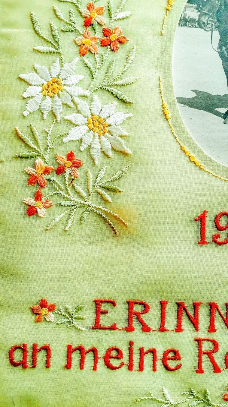 Médailles: Erinnerung Rekrutenschule 1937 gestickt – D'occasion à Tavannes par Brocashop 2