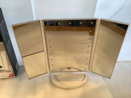 Miroir maquillage avec led
