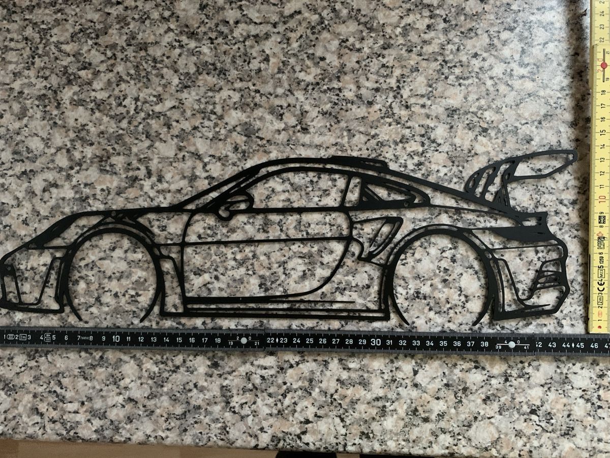 Tutte le decorazioni: Wanddeko Porsche GT2 – Nuovo e nell'imballaggio originale da Degersheim venduto da Frischi08 3