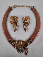BRIGLIA ITALY Schmuckset Halskette + Ohrringe