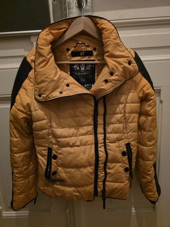Navahoo Premium Jacke gelb gefüttert Grösse S, neuwertig