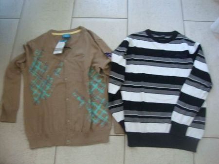 CARDIGAN UND PULLOVER GR.146-152