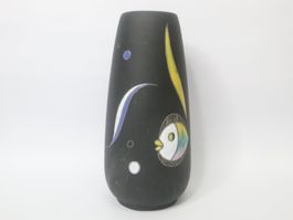 50's Keto Keramik Vase Fische Handarbeit 60's