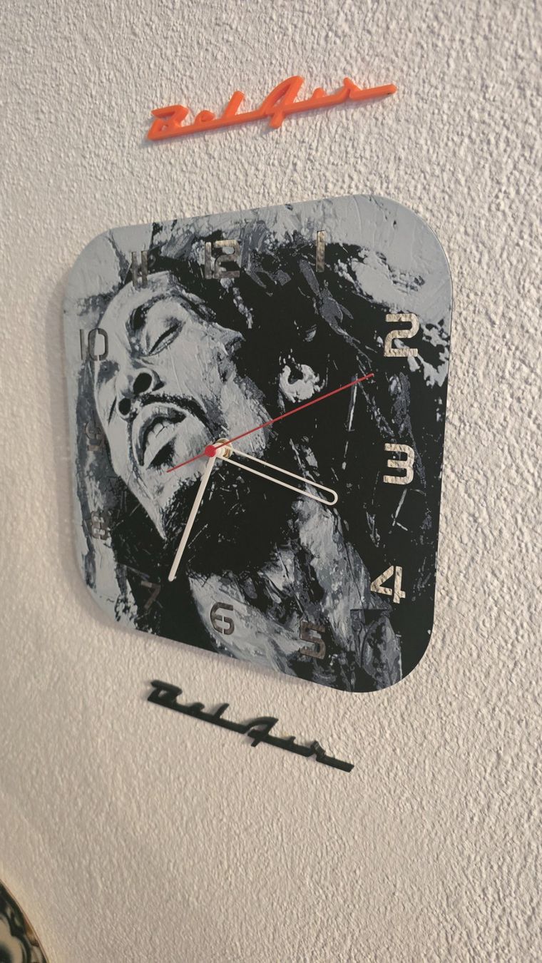 Stand- & Wanduhren: Bob Marley Wanduhr Tischuhr – Neu (gemäss Beschreibung) aus Winznau von johny_wayne 2