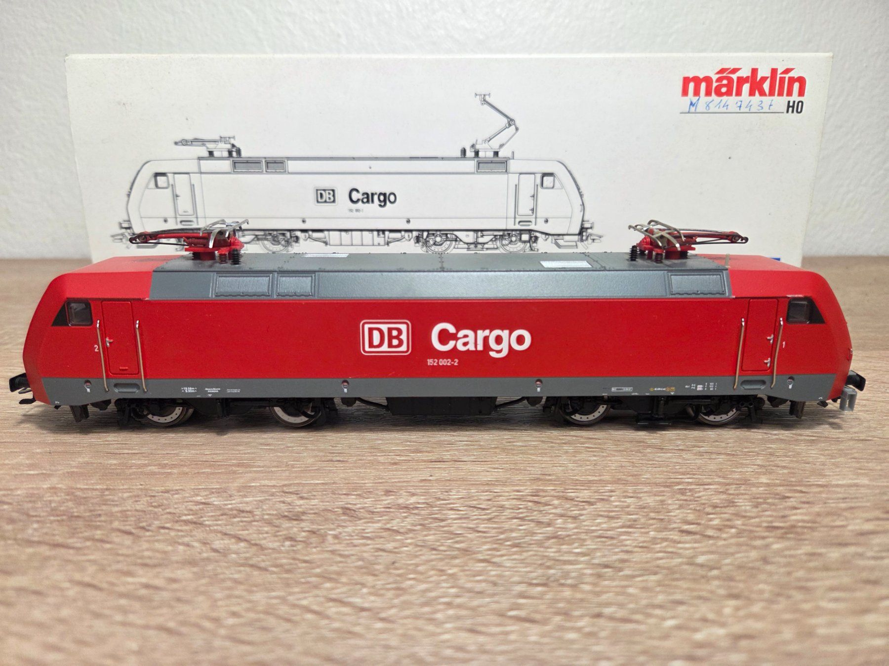 Märklin Modelleisenbahnen: Märklin 34350 E-Lok BR 152 DB Cargo Digital H0 – Gebraucht aus St-Aubin-Sauges von Lo_Go 1