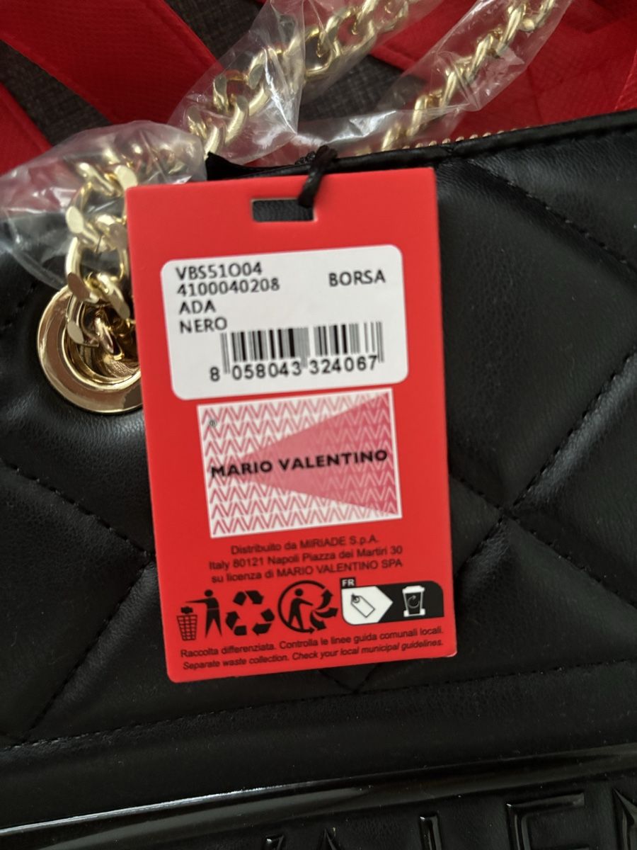 Sacs femmes: Mario Valentino Handbag Black Chain Strap New – Neuf avec emballage d'origine à Thalwil par jos_jfr5 2