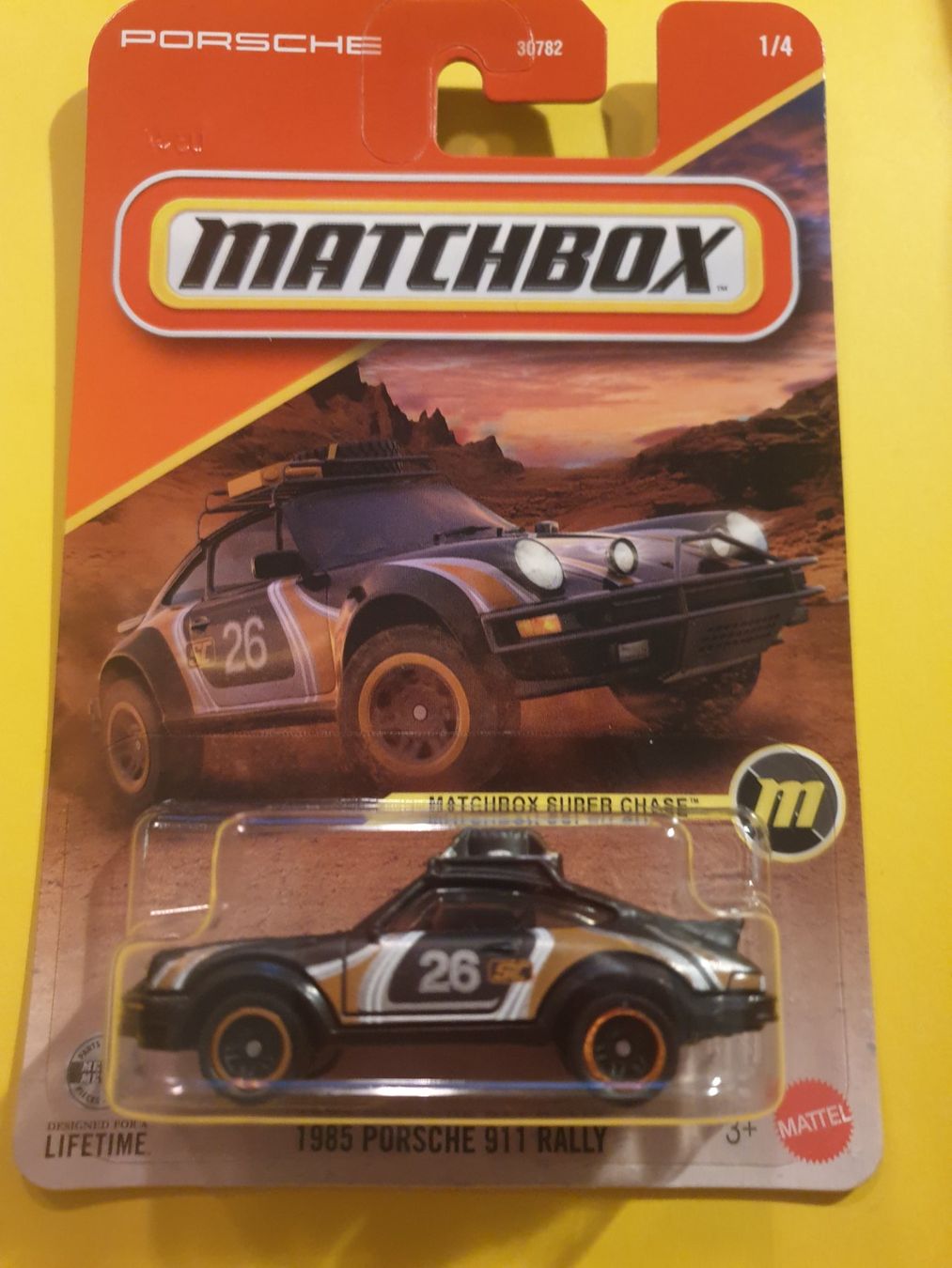 Matchbox 1985 PORSCHE 911 RALLY 