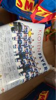 Poster Kloten Flyers Eishockey Team, signiert 