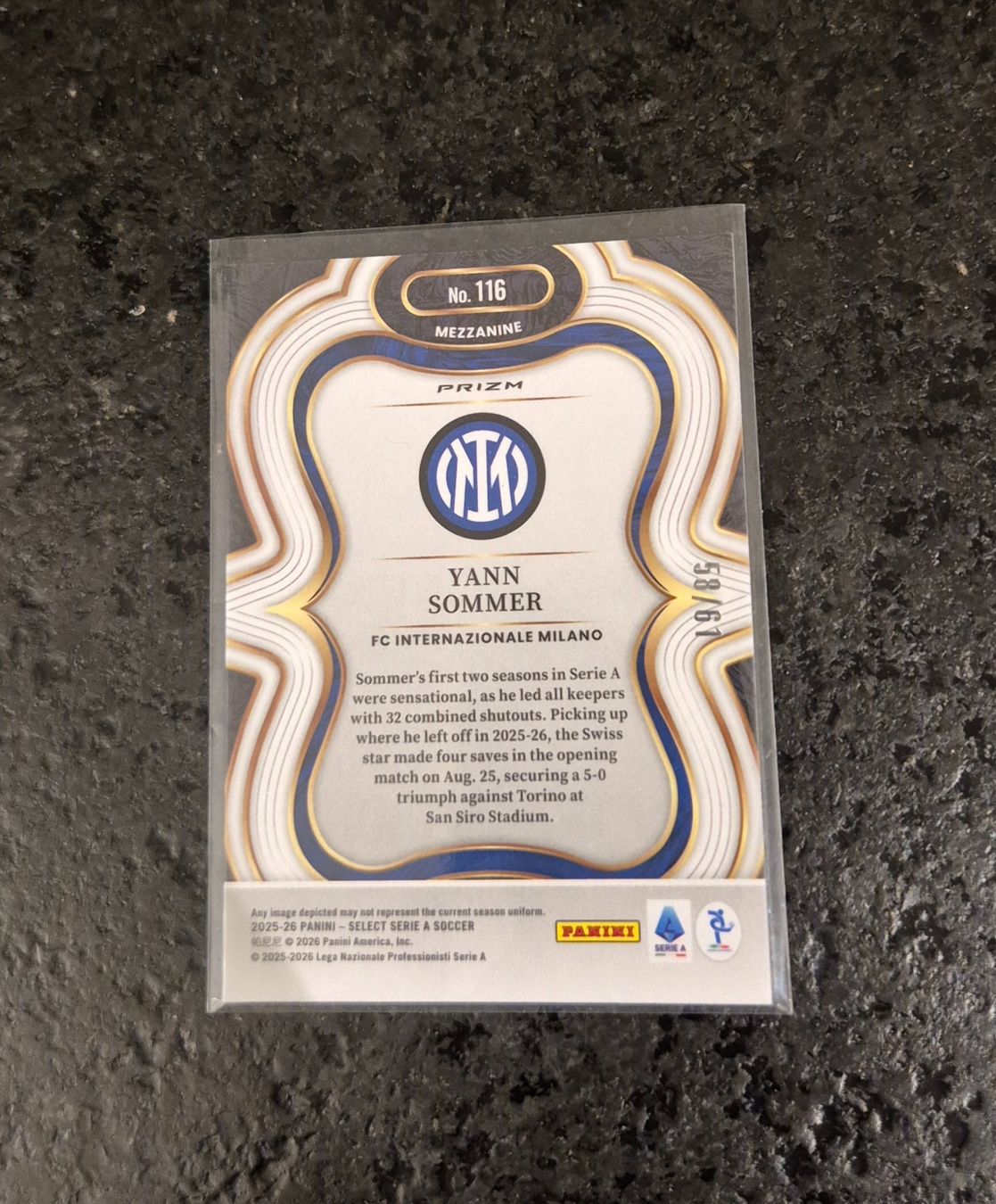 Topps Sammelbilder & Trading cards: Yann Sommer /61 - Inter Milan - Panini – Neu (gemäss Beschreibung) aus Burg AG von Danoe 1