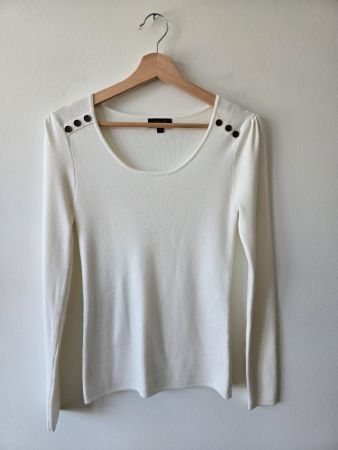 MANOR TOP, CREME, GRÖSSE S, UNGETRAGEN