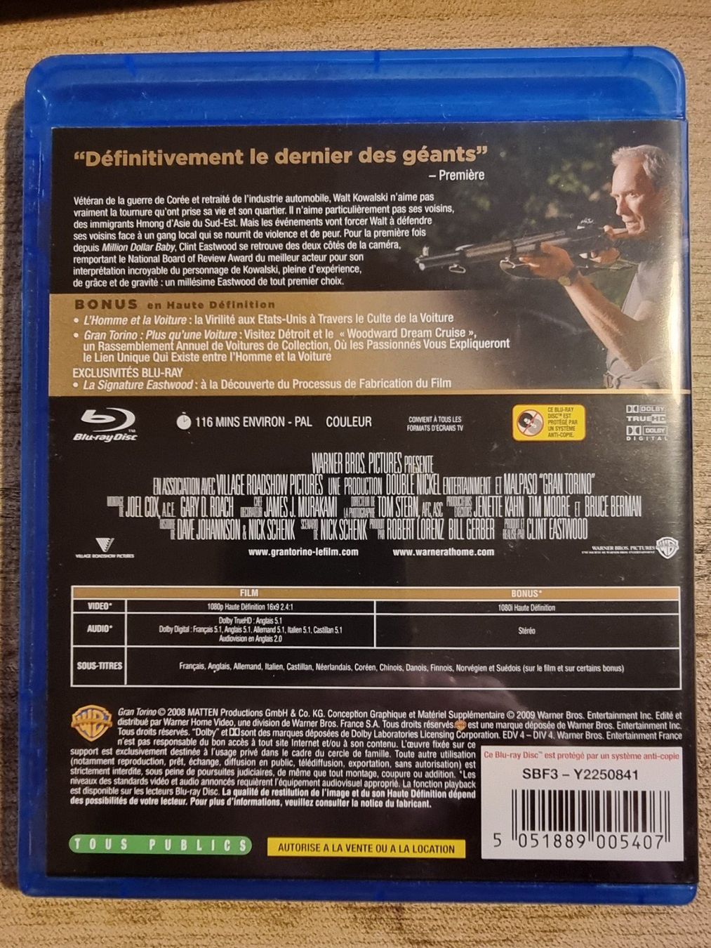 Tutti i DVDs: Gran Torino – Nuovo (secondo la descrizione) da Chavannes-près-Renens venduto da XWR4 1