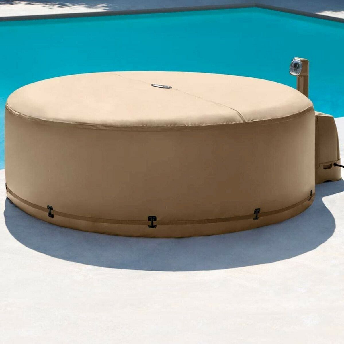 Intex Schwimmbad: INTEX Pure SPA Thermoabdeckung Ø196x71cm – Neu und originalverpackt aus Bottighofen von zaap 3