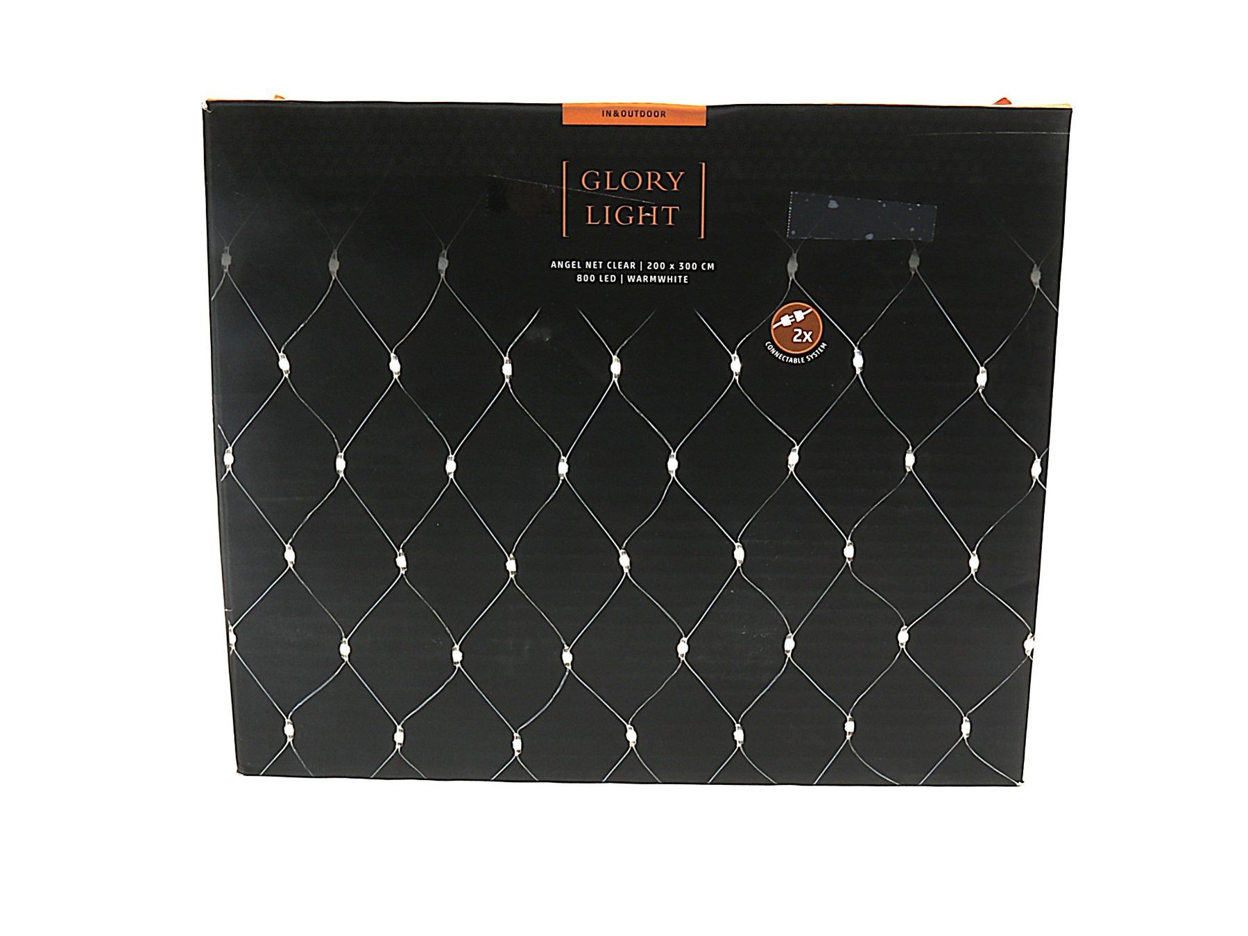 Ghirlande e barre luminose: GLORY LIGHT Lichternetz 200 x 300 cm 800 LED WW – Nuovo (secondo la descrizione) da Steinen venduto da Restwert_Steinen