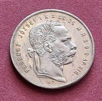 UNGARN - 1 FORINTH 1871 KB - ERHALTUNG !