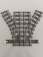 Lego Eisenbahn Weichen Set 2 Stück gebraucht 9v