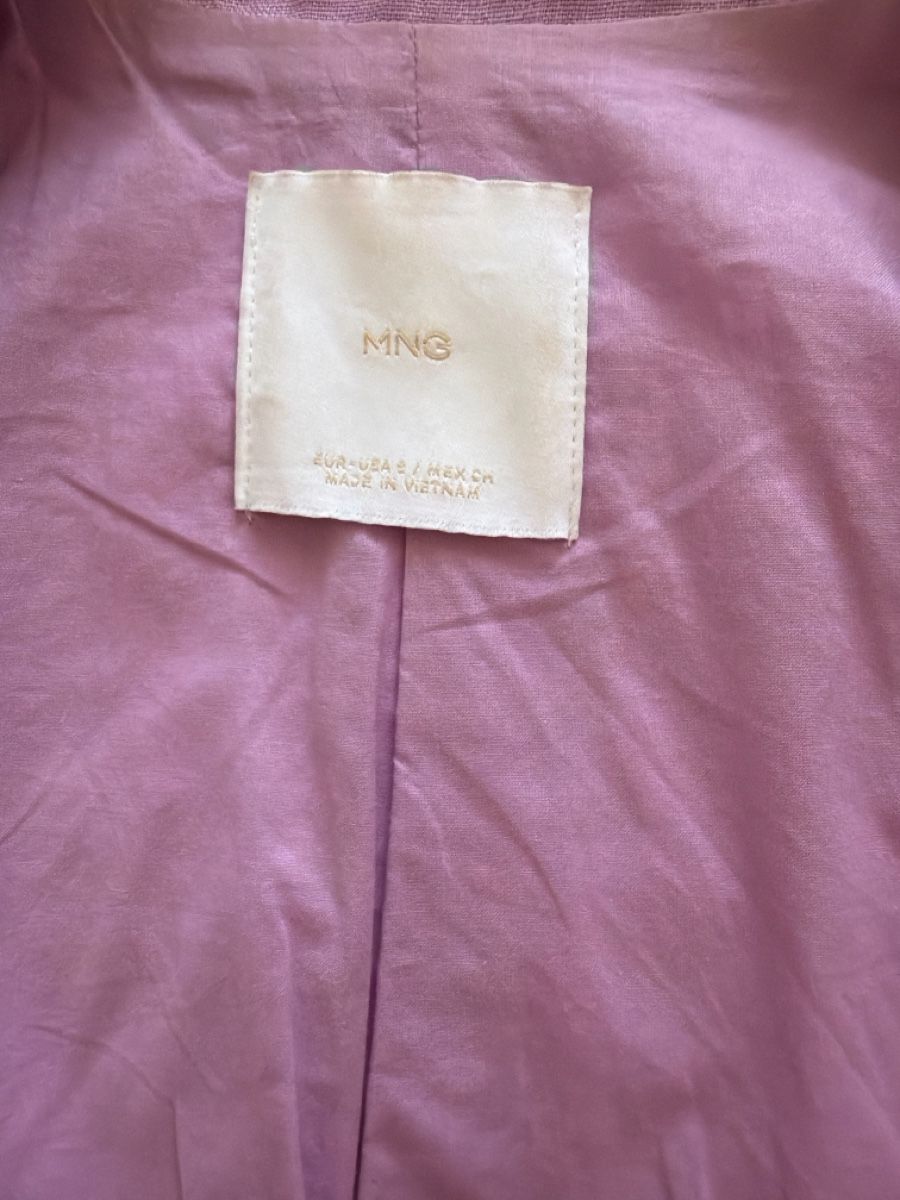 Mango Lotti di vestiti: MNG Blazer avec pantalon  Lilas  – Usato da Les Acacias venduto da Janar 6