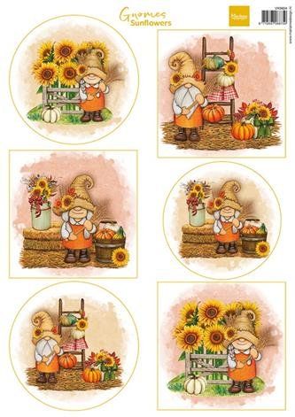 Kit bricolage: Schnittbogen Gnomes Pumpkins – Nuovo (secondo la descrizione) da Schlatt TG venduto da kreativ-atelier