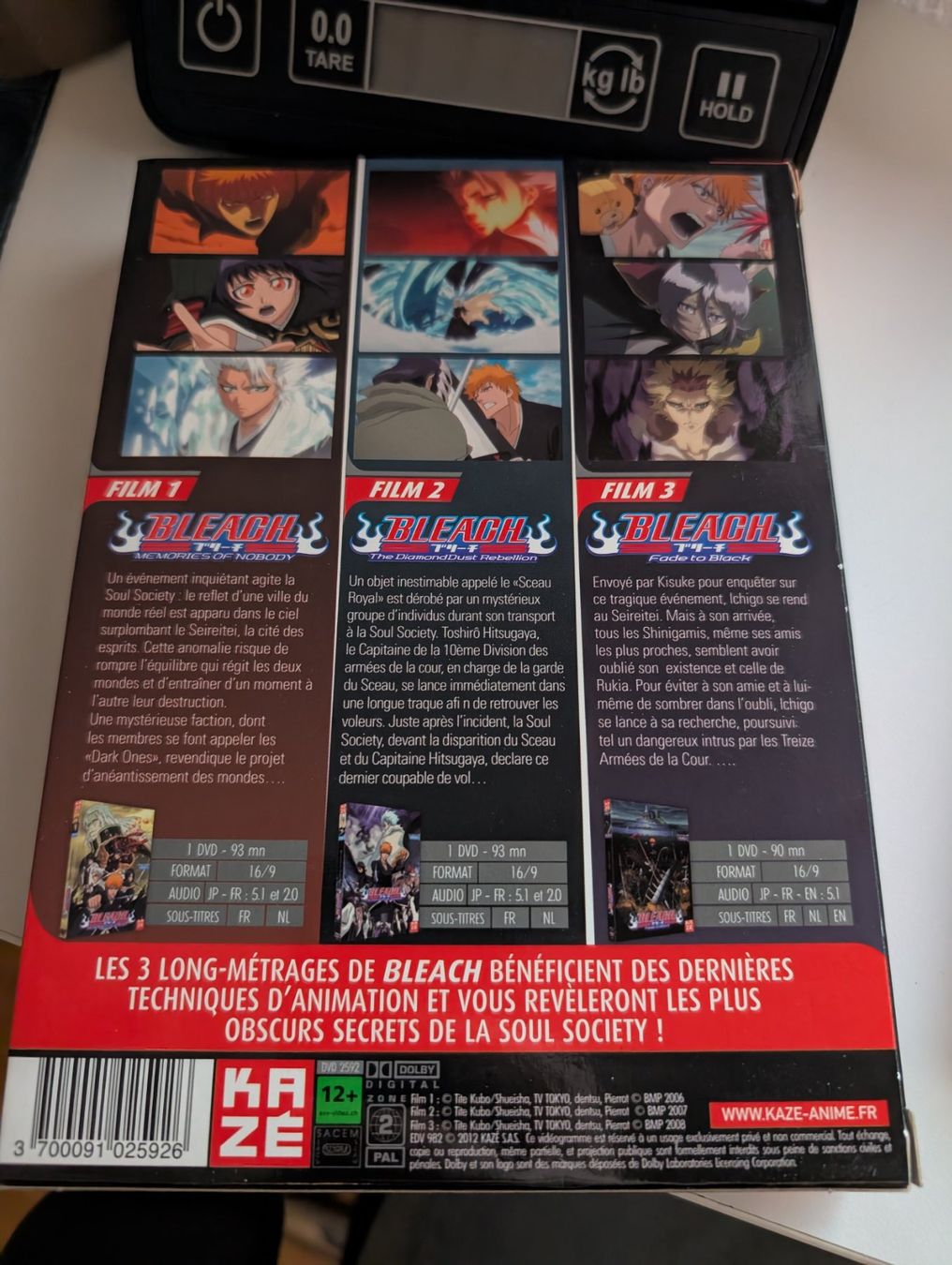Tutti i DVDs: Bleach 3 Film Boxset - DVD Anime – Usato da Hünenberg See venduto da SpecialEditionGaming 1