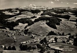 Dicken bei Degersheim (Togg.), Blick zum Säntis