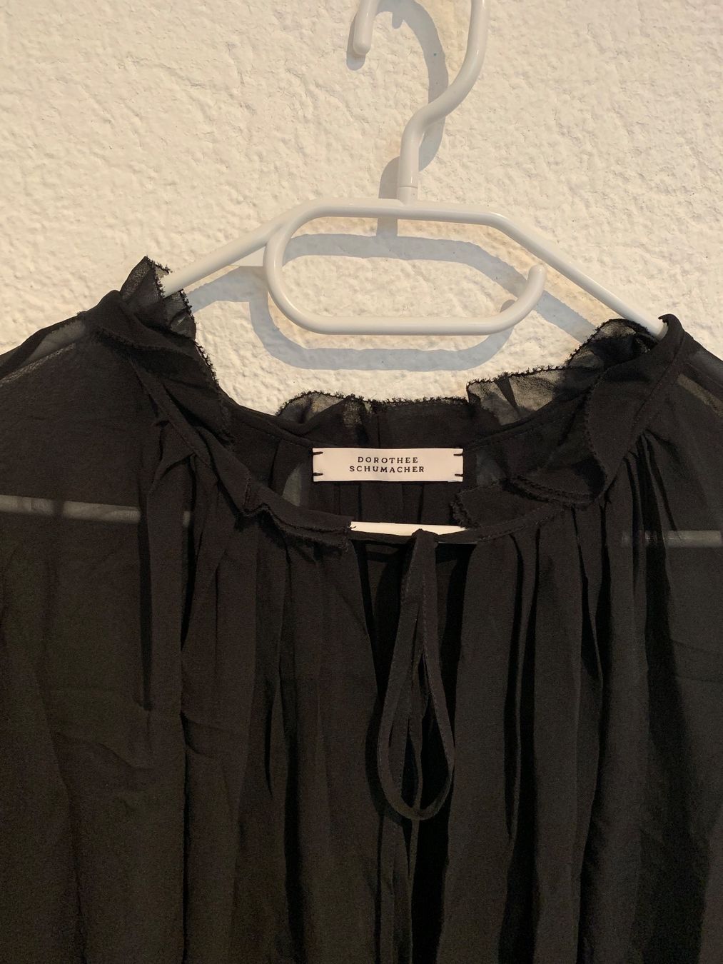 Blusen: DOROTHEE SCHUMACHER Bluse schwarz Gr. M / L – Gebraucht aus Fislisbach von KolibriSecondhand 2
