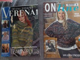 On line Stricktrends Herbst/ Winter und Verena Winter