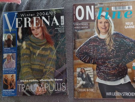 On line Stricktrends Herbst/ Winter und Verena Winter