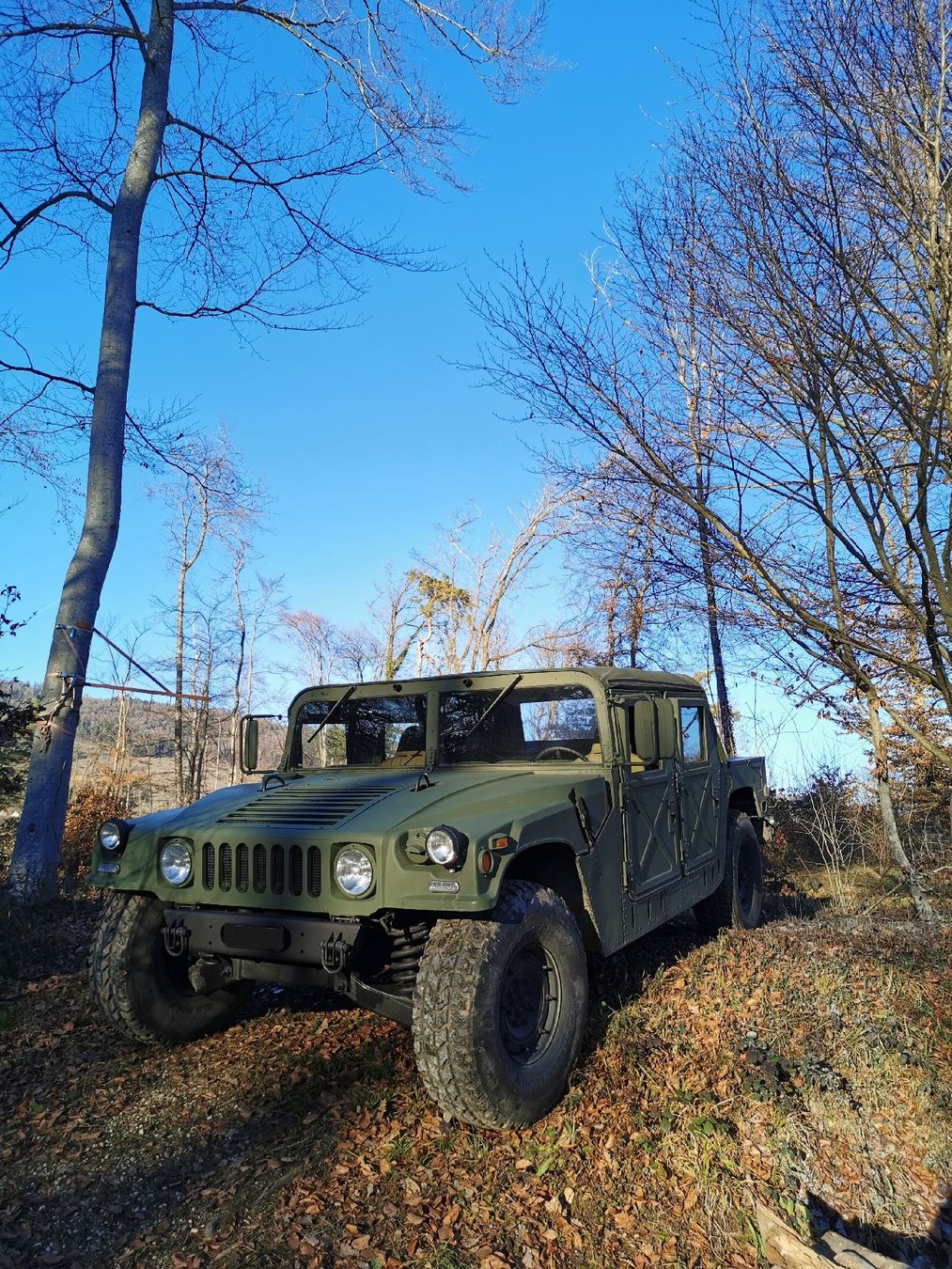 Humvee 6.2l v8 AM General Hummer H1 US Army (Gebraucht) in Blauen für ...