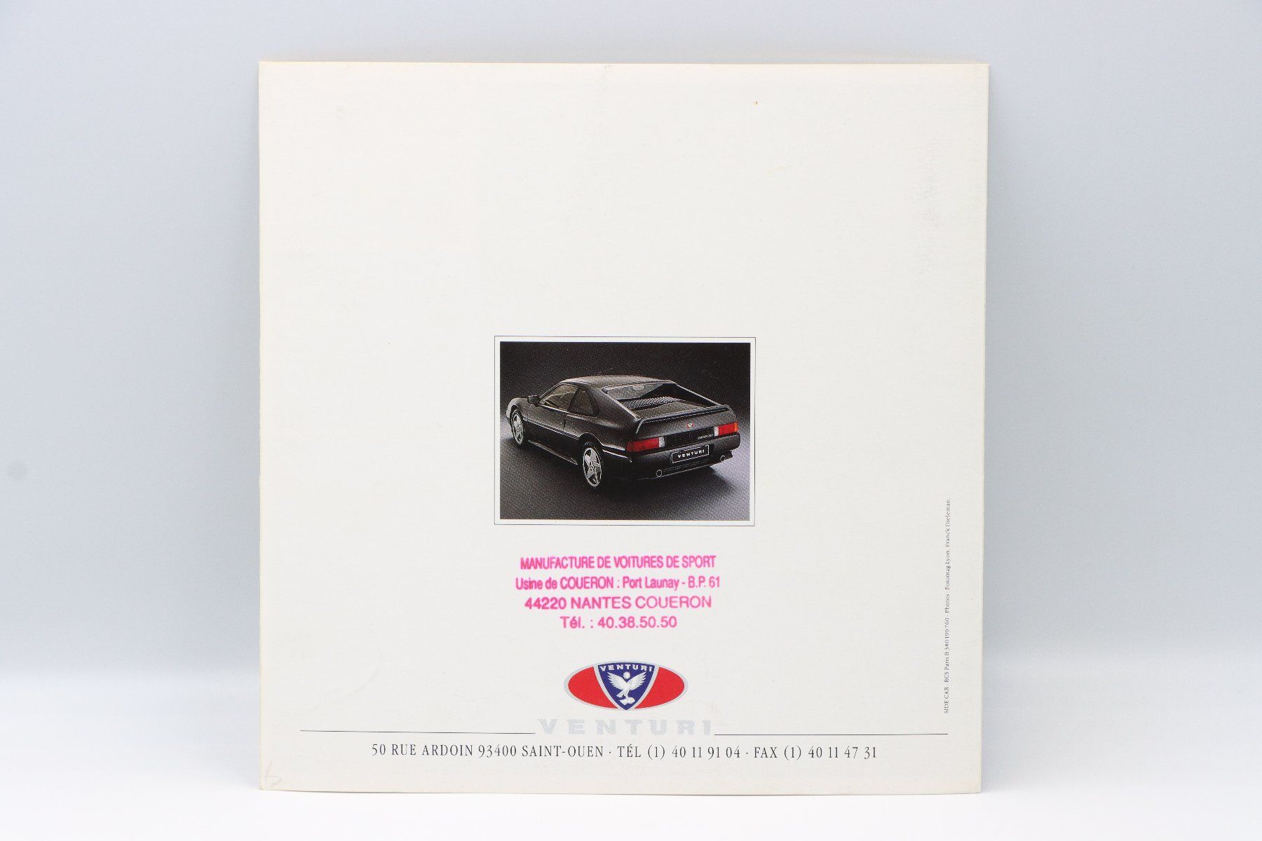 Documenti: Venturi 210 / 260 1991 Prospekt – Usato da Bühl b.Aarberg venduto da Collectorpassions 1