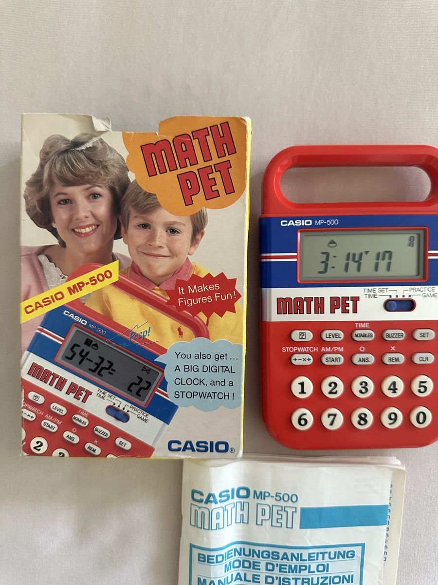 Casio Konsolen: Casio Math Pet MP-500 – Gebraucht aus Boudry von len_2lpk 3