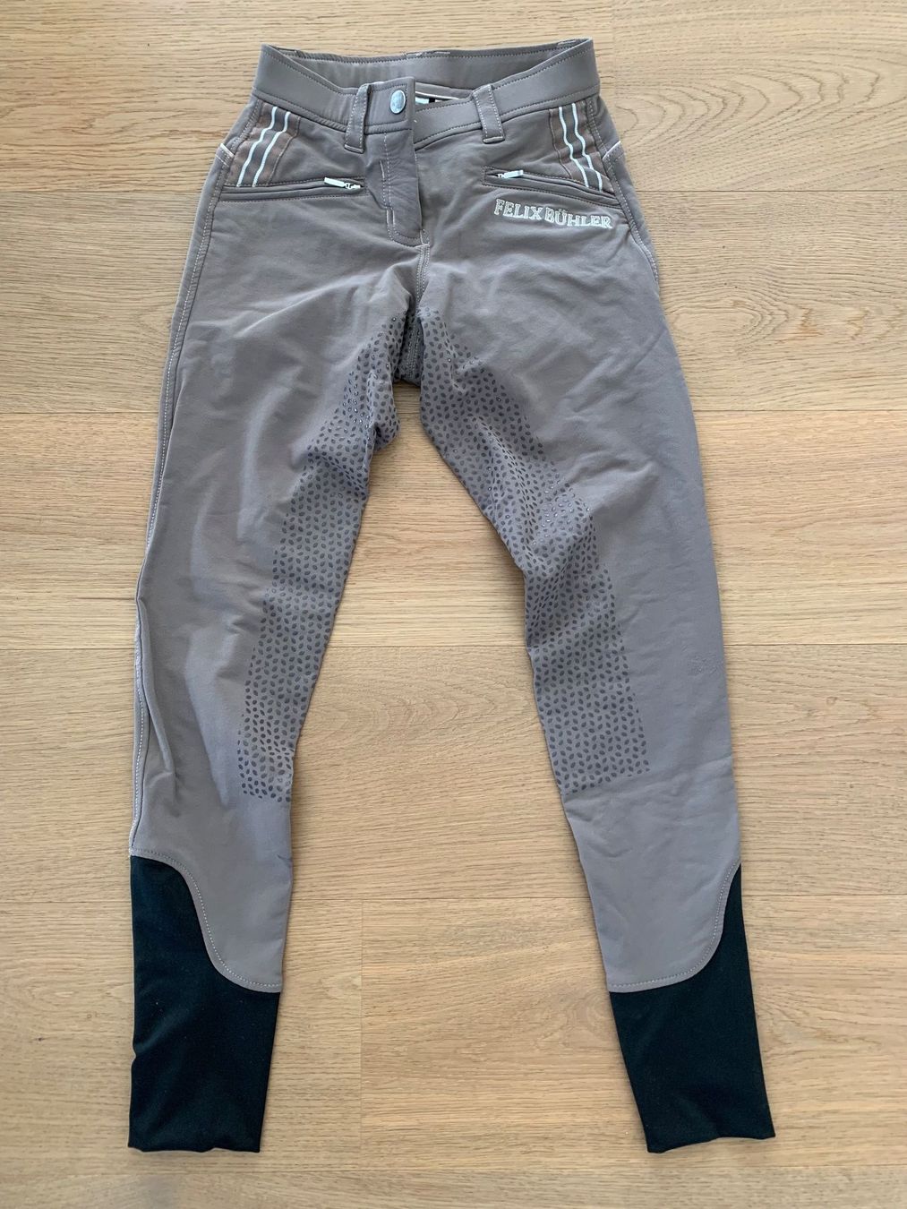 Felix Bühler Pantaloni: Reithose grau Felix Bühler Gr. 32 – Usato da Signau venduto da stalder-langenegger