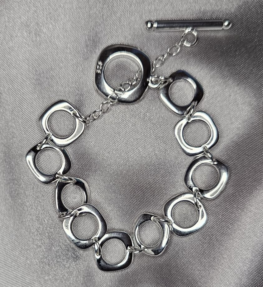 Bracciali & Braccialetti: Elegantes Armband 925 versilbert – Nuovo (secondo la descrizione) da Grenchen venduto da maretop 1