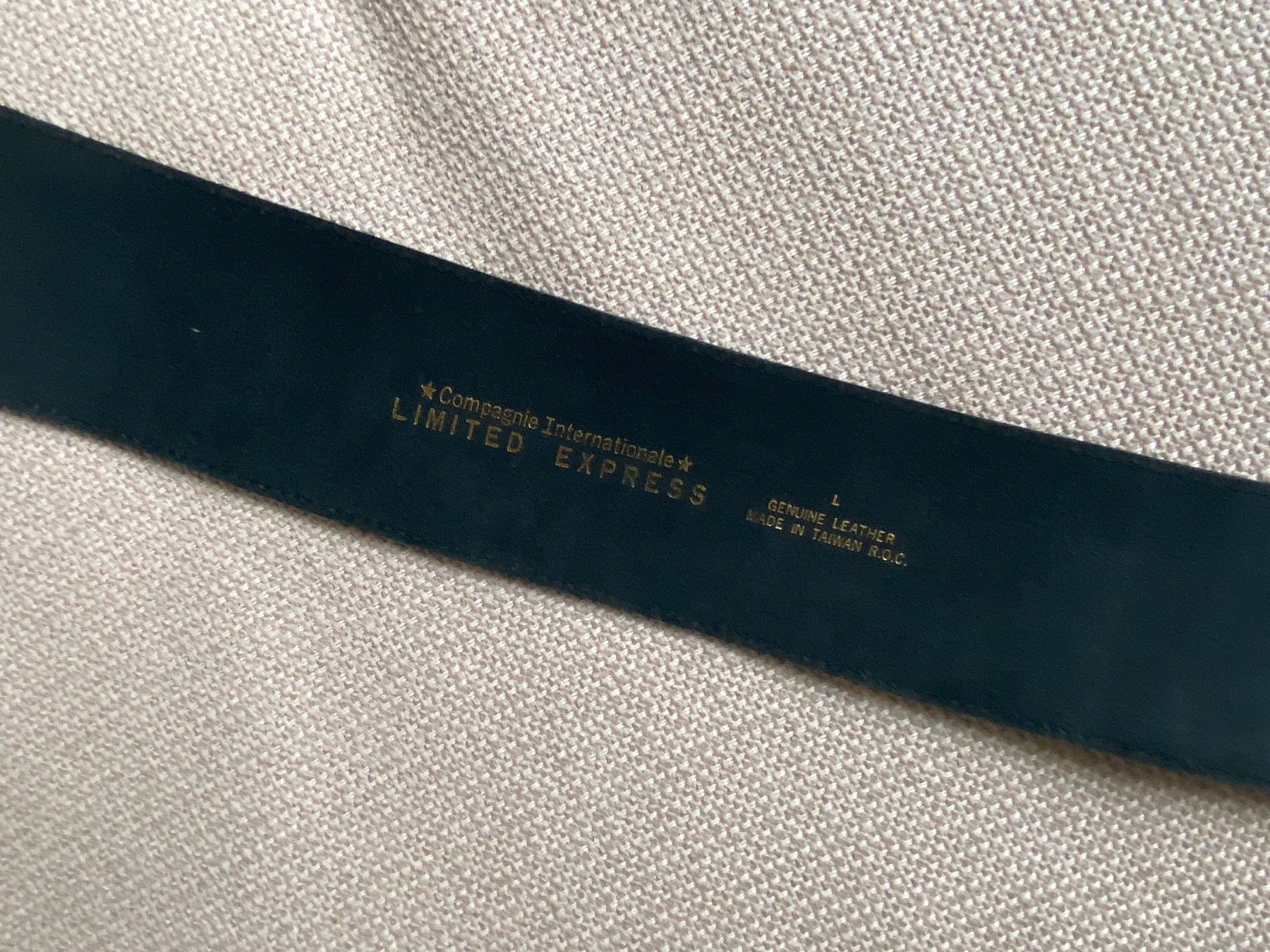 Cinture: Ledergurt schwarz – Usato da Zürich venduto da Lenath22 1