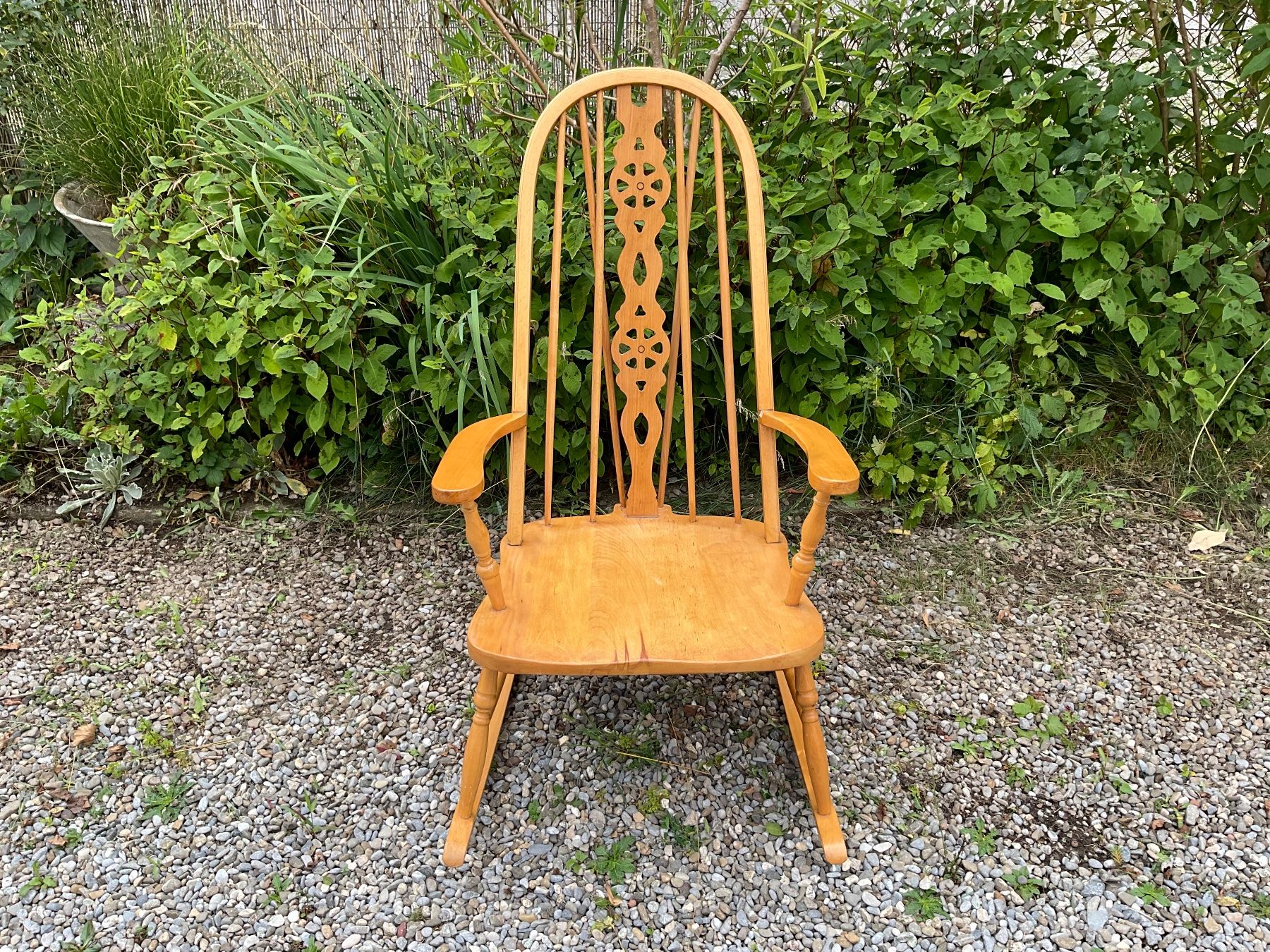 Sedie: Windsor Rocking Chair Schaukelstuhl – Usato da Aarau venduto da Ikebana03
