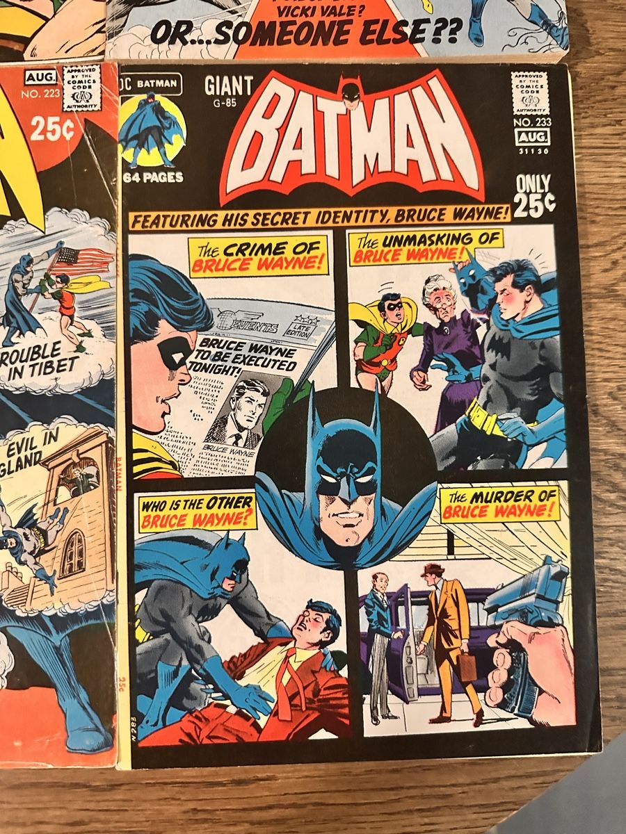 Fumetti: 9x Batman Comics Giant Size Issues – Usato da Gattikon venduto da 386ComicEmpire 9