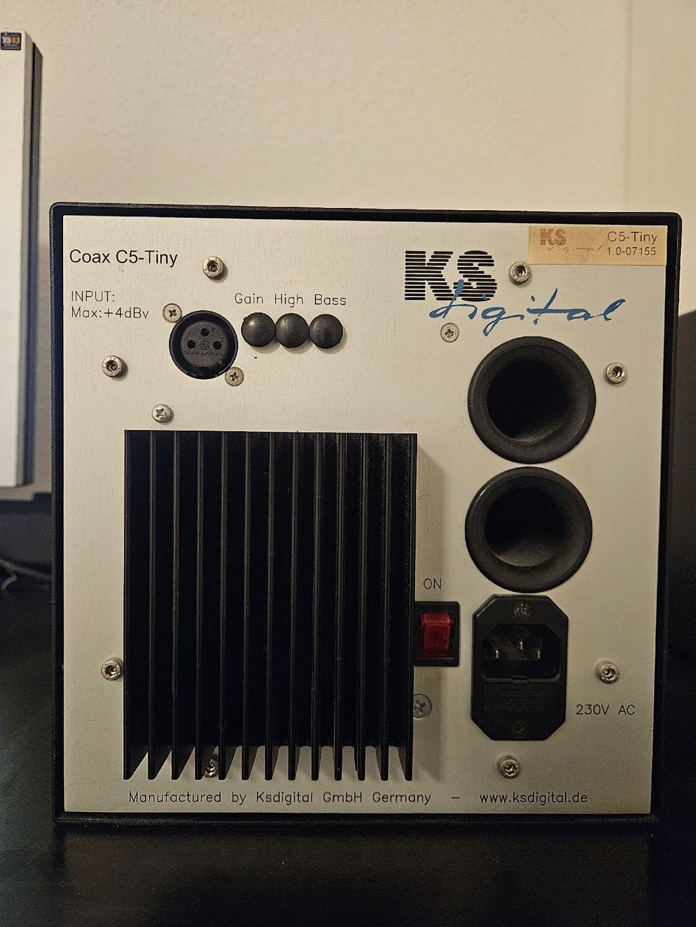 Casse acustiche: KS Digital C5-Tiny aktive Coax Studio- / Nahfeldmonitor – Usato da Unterkulm venduto da paddyK 3