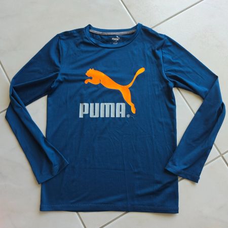 Lässiges Puma Langarm-Sportshirt ca. Gr. 152