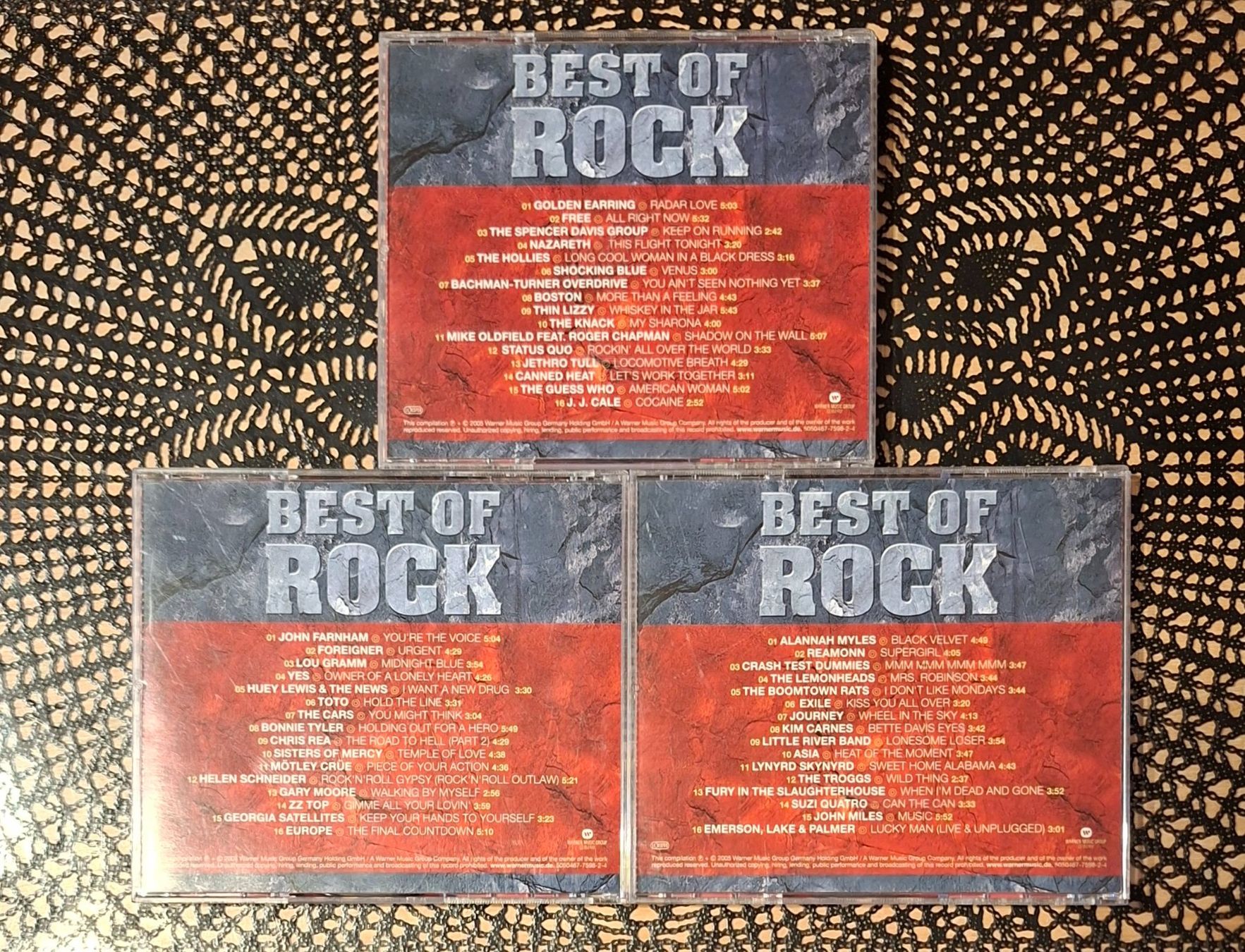 CD: Best Of Rock - 3CD Box Set, Rock Compilation Sampler 2005 – Usato da Schönenberg TG venduto da Gregolino76 2