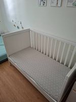 Babybett SUNVIK mit Matratze DRÖMMANDE inkl. Bettwäsche