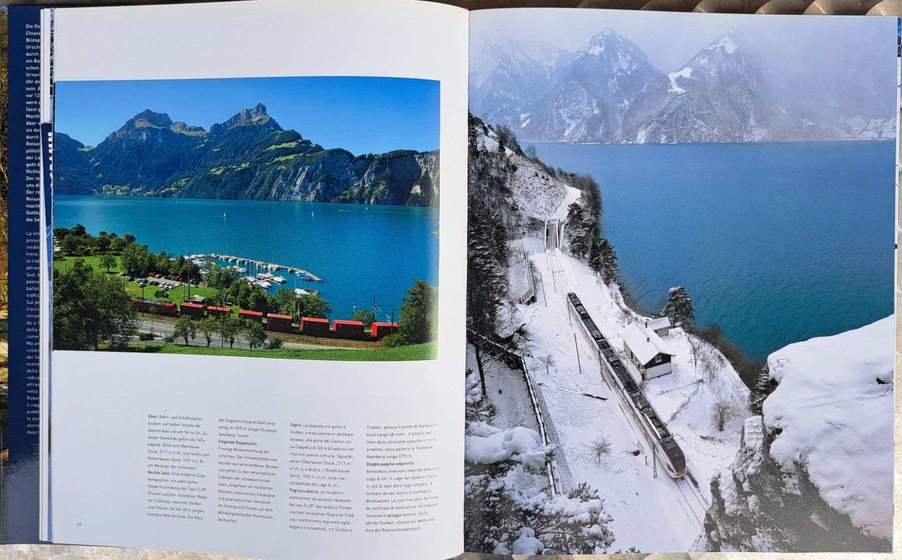 Livres: Gotthardbahn - Ferrovia del San Gottardo – D'occasion à Elgg par BernhardE 1