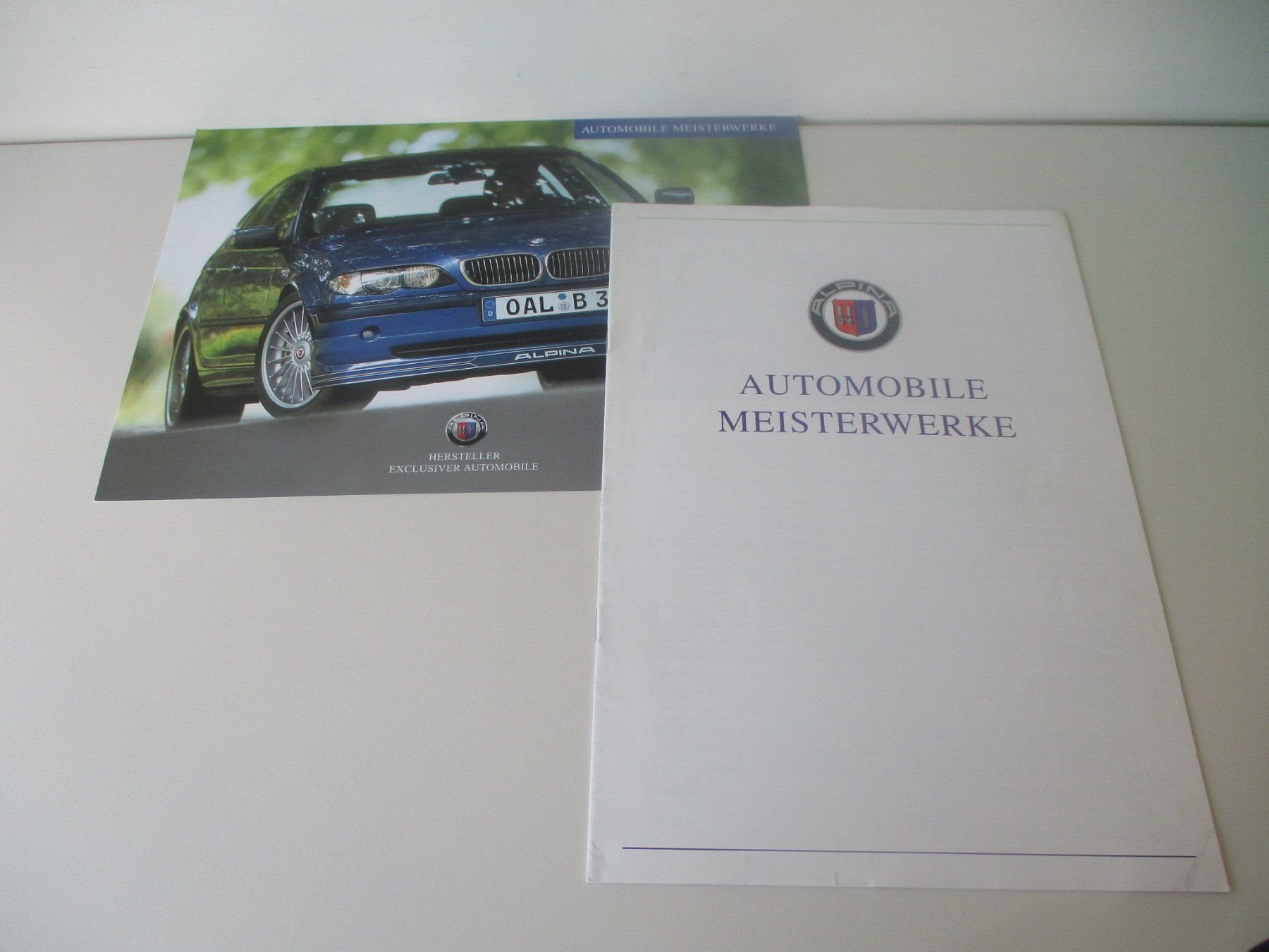 BMW Documenti: BMW ALPINA KATALÖGLI GESAMTPROGRAMM – Usato da Langnau i. E. venduto da Superseven69