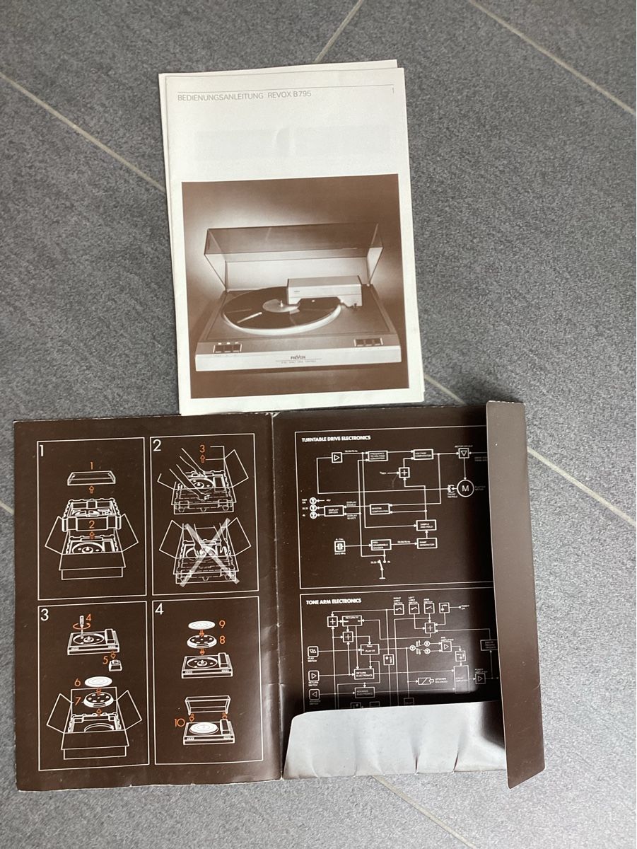 Revox Plattenspieler: Revox Plattenspieler B795 – Gebraucht aus Plons von Tschugi140 2