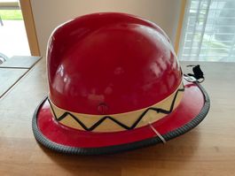 alter Feuerwehr Helm / Gr. 53 -61