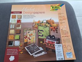 Designpapier Herbst 30,5x30,5cm NEU