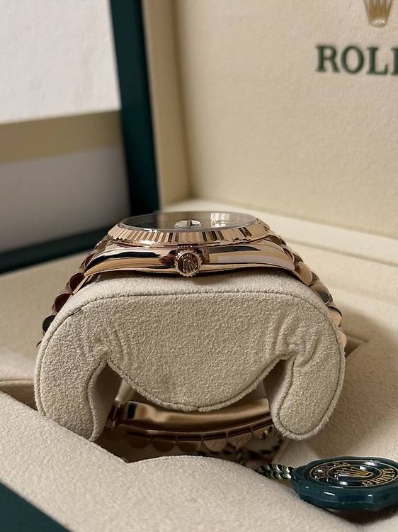 Rolex Day Date Everose Gold/ Grün 6