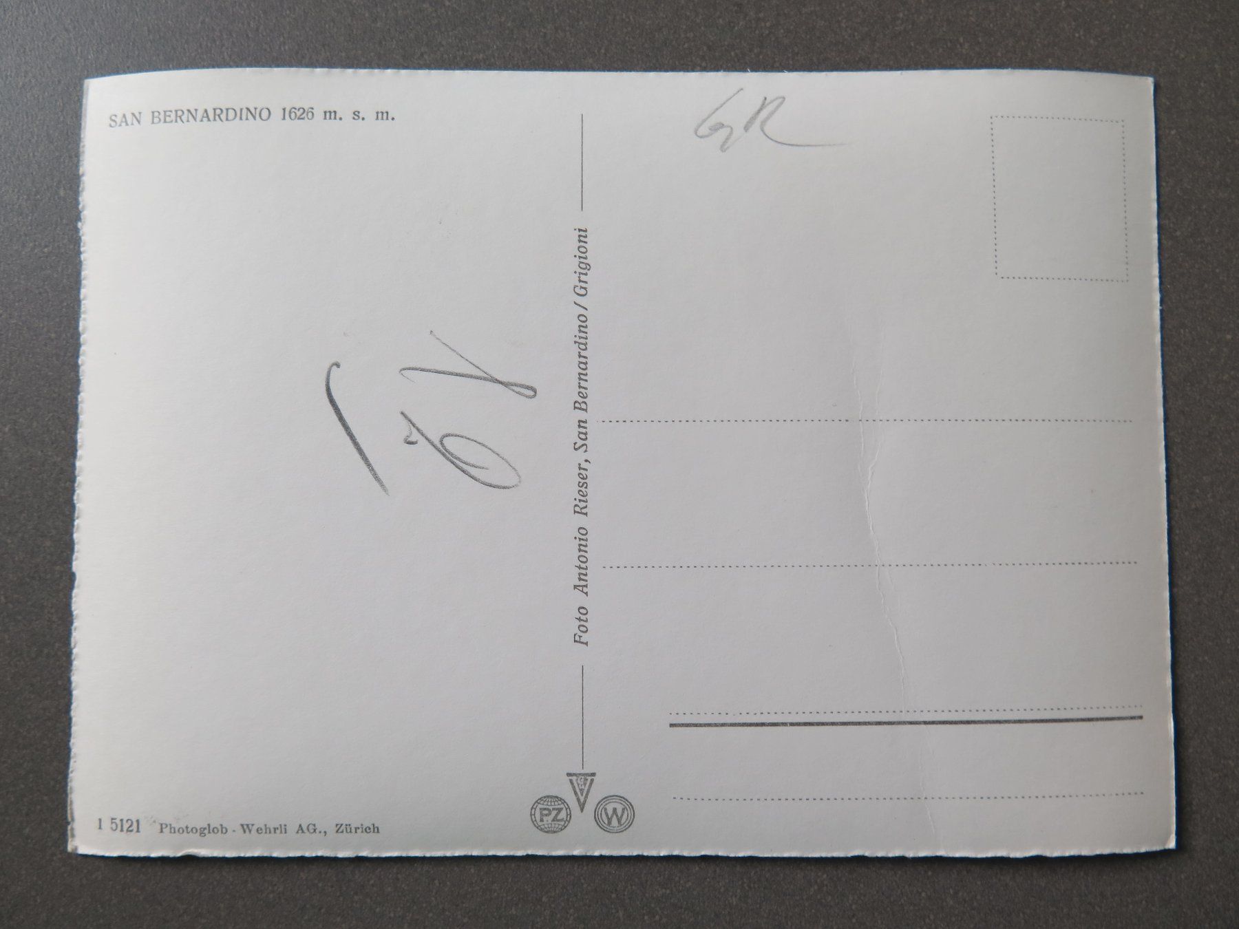 Cartoline postali: SAN BERNARDINO – Usato da Wittenbach venduto da lipasal 1